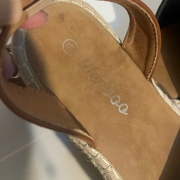 Weboo espadrille style slip ons - Picture 2 of 2